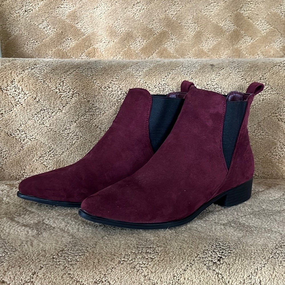 Seven7 Suede Ankle Booties